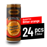 Alcohol free drink ITALIAN APERITIVO 250ml - 24 pcs - 24pom.png